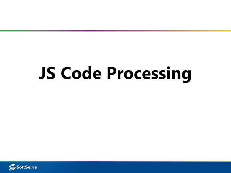 JS Code Processing